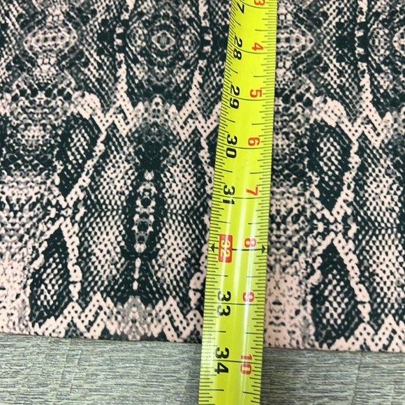 Aniye By Python Print Studded Sleeve Mini Sheath Dress Size Medium - Picture 15 of 15